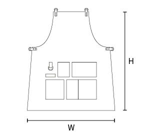 apron size guide